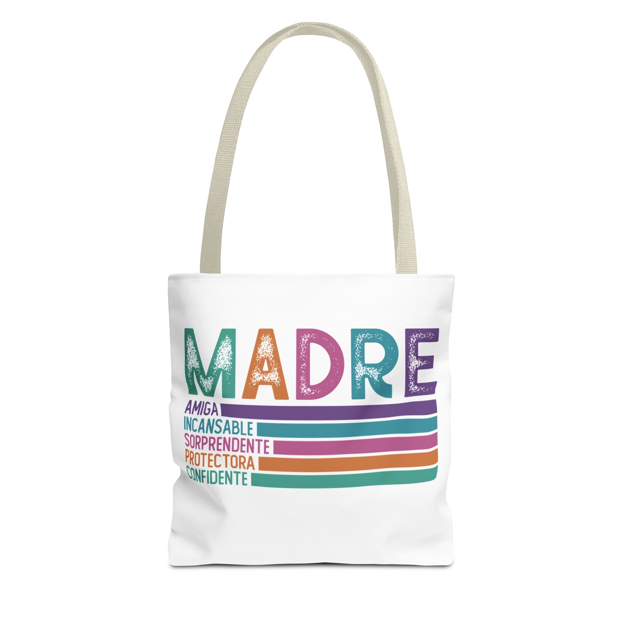 MADRE Colorful Stripes Spanish Mother Appreciation Gift