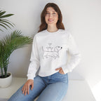 Dachshund Cocktail Crewneck Sweatshirt