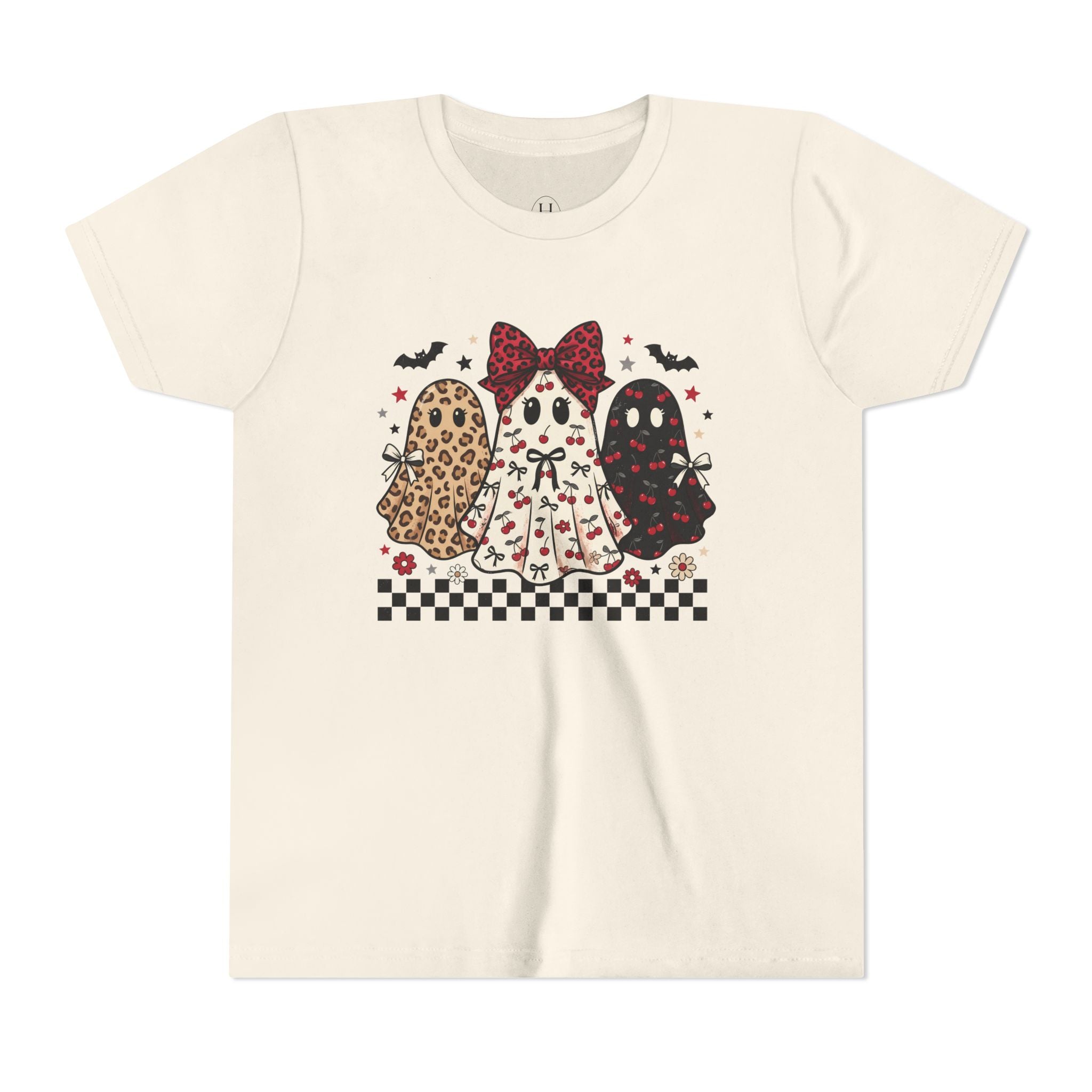 Halloween Ghost Trio Tee Youth  GraphicTee