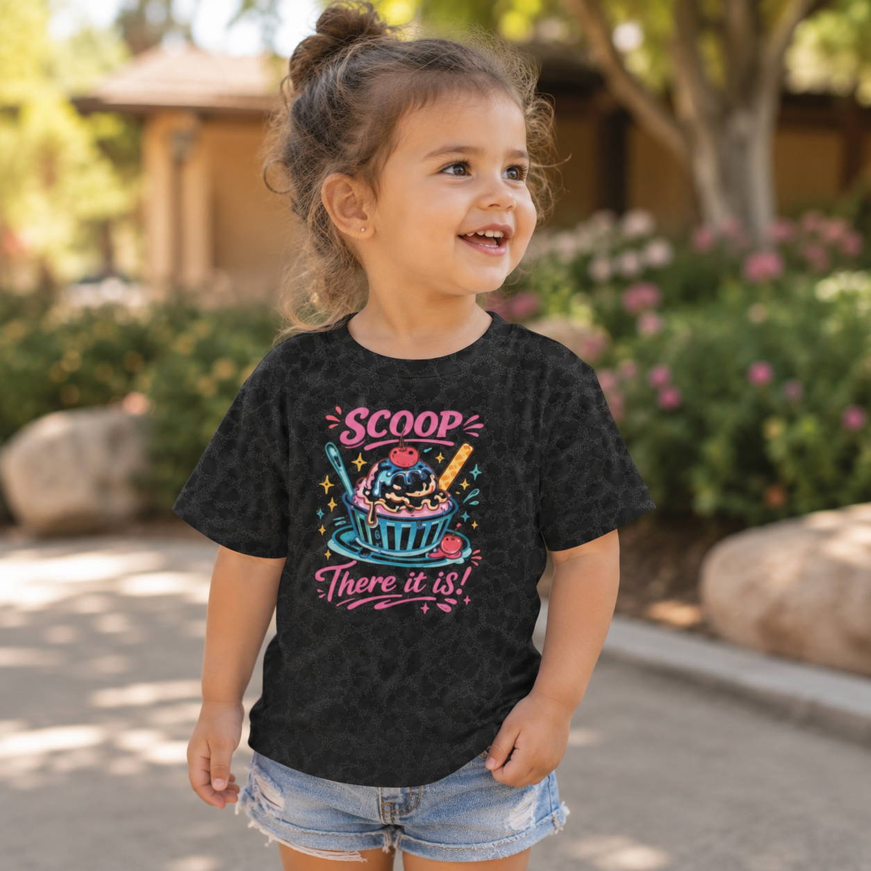 "Scoop There It Is"Toddler Tee