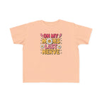 “On My Mom’s Last Nerve” Retro Floral Toddler Shirt