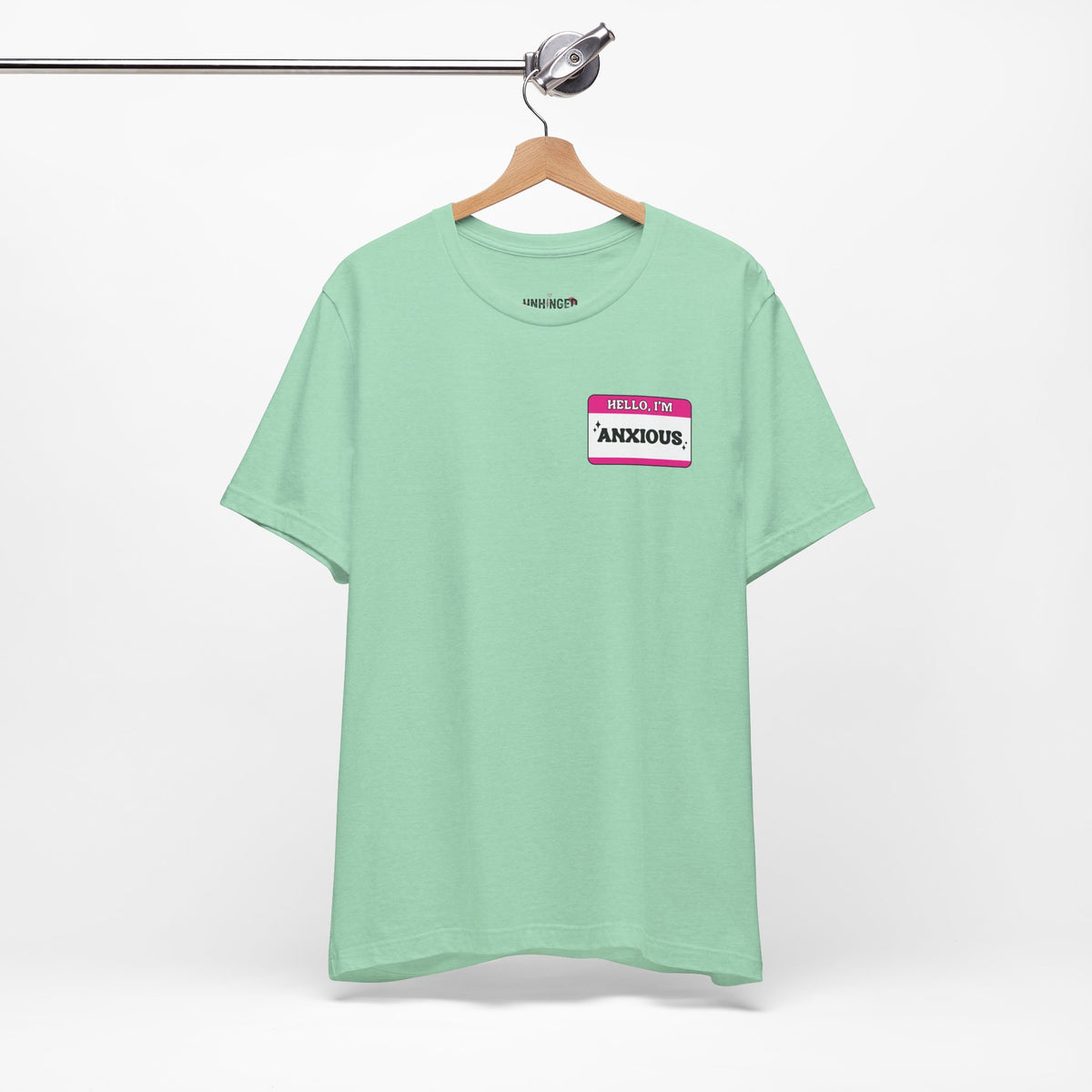 'Hello I'm Anxious' Graphic T‑Shirt