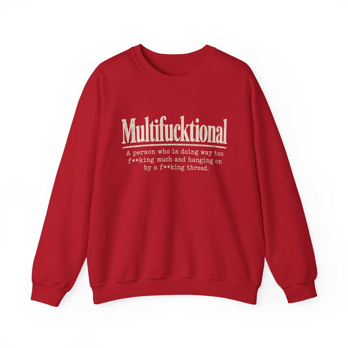 Multifucktional  Crewneck Sweatshirt