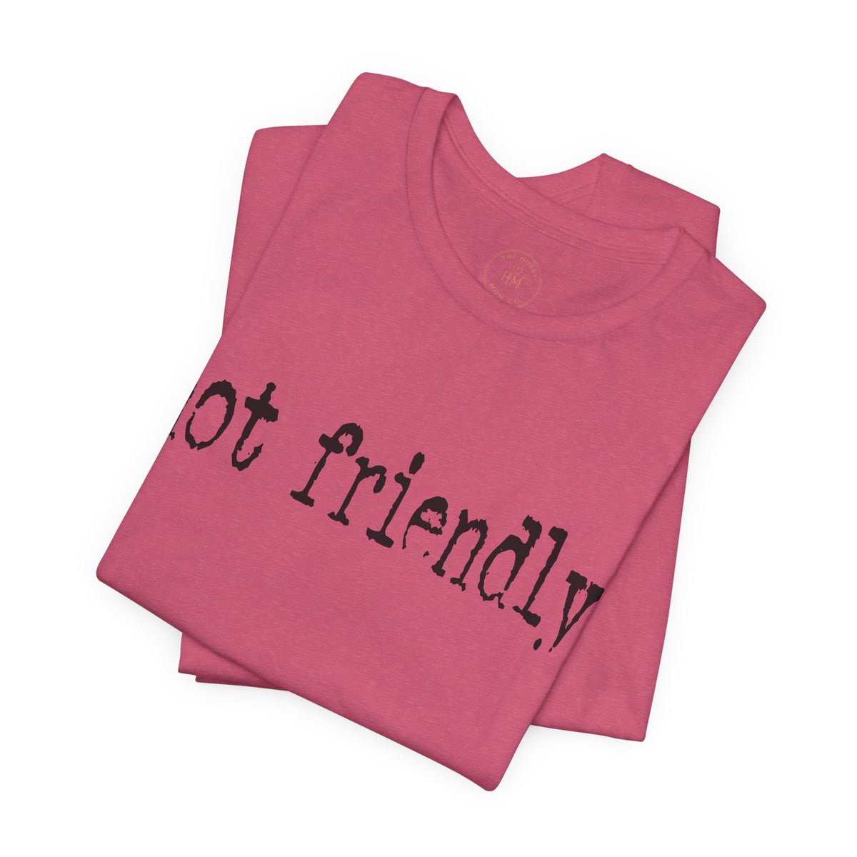 Not Friendly Graphic T‑Shirt