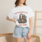 “Strawberries Jam But My Glock Don’t” Graphic T-Shirt