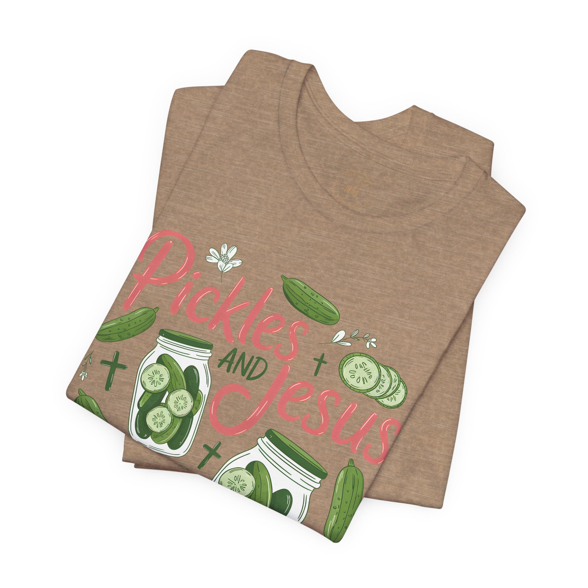 Pickles and Jesus Salty & Saved T-Shirt