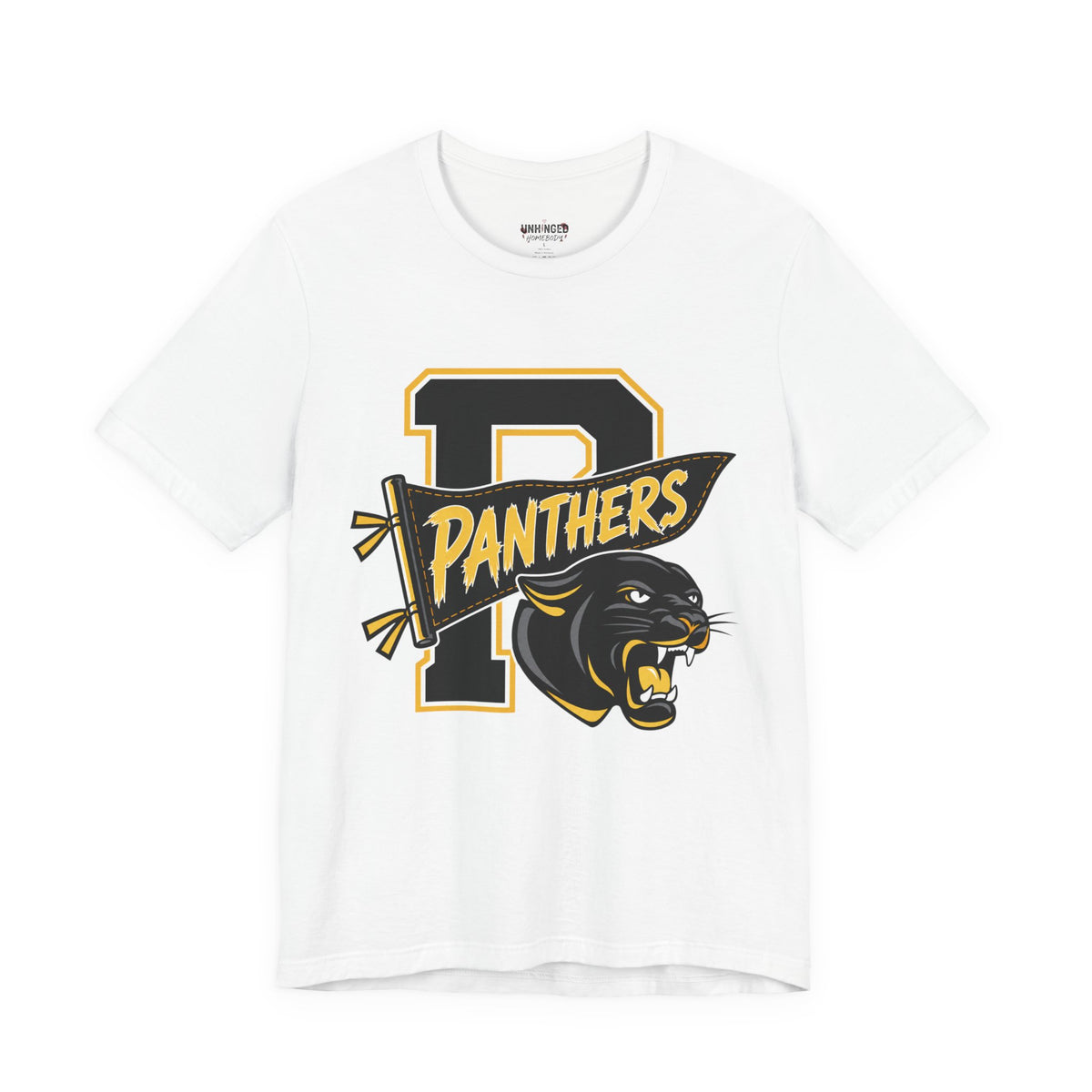 Panthers Vintage Letterman Tee