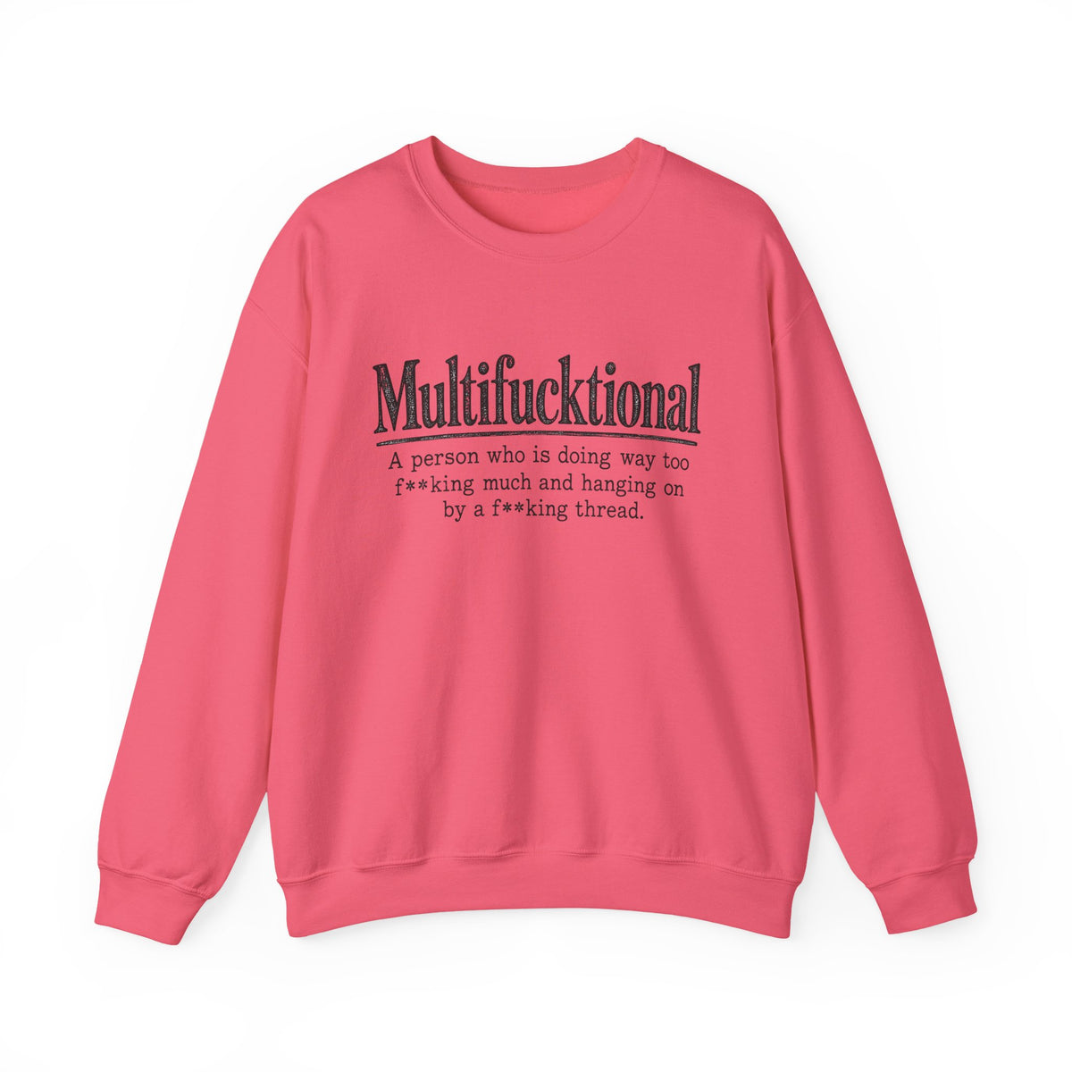 Multifucktional  Crewneck Sweatshirt