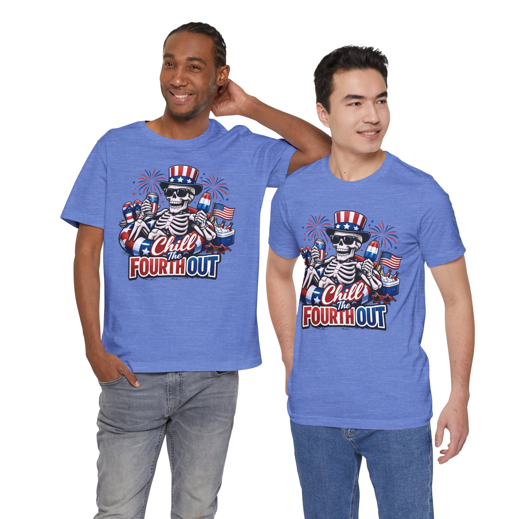 "Chill the Fourth Out" Fourth Of July T-Shirt