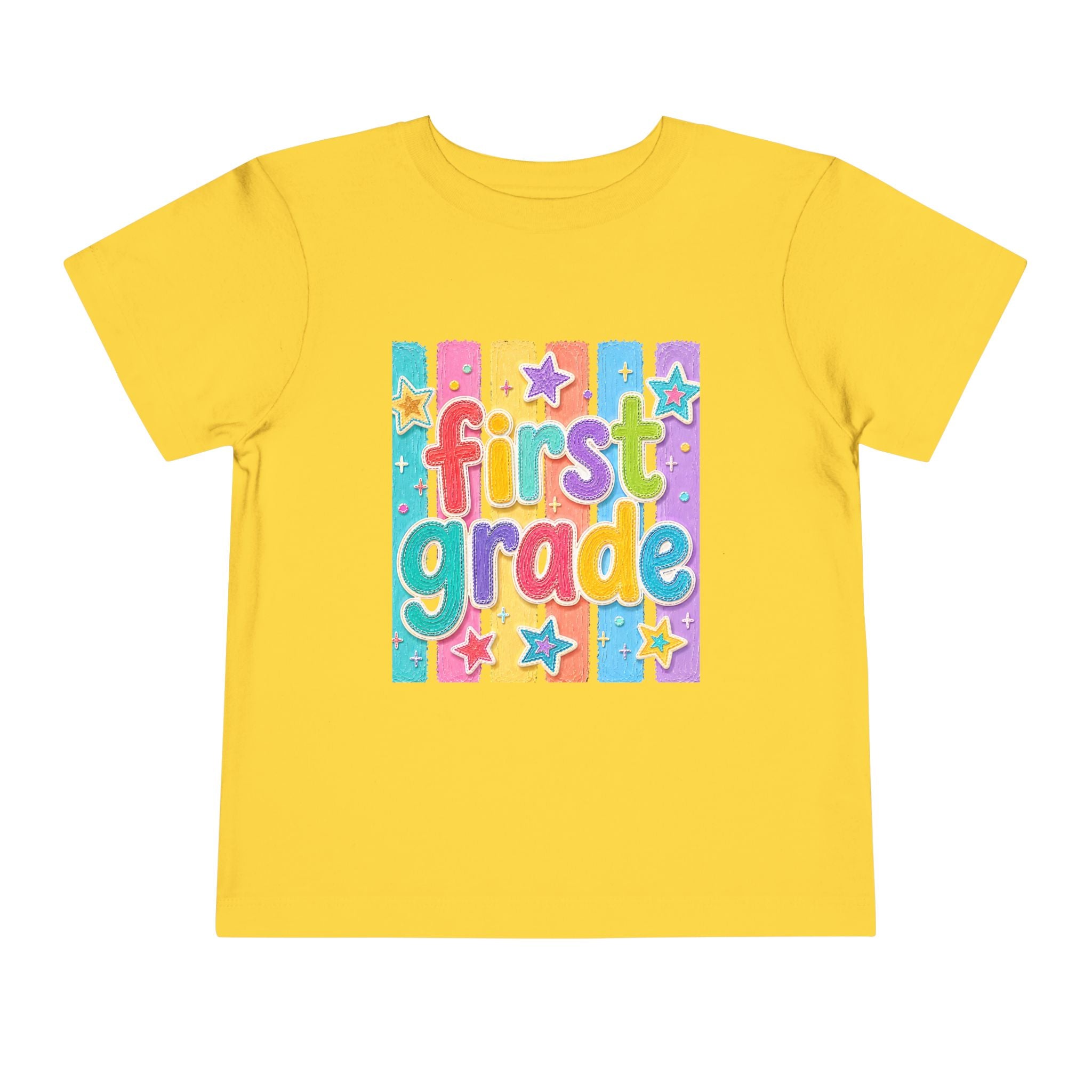 Toddler First Grade Short Sleeve Tee