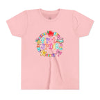 "First Grade" Colorful Back-to-School Shirt (Personalized Name Option)