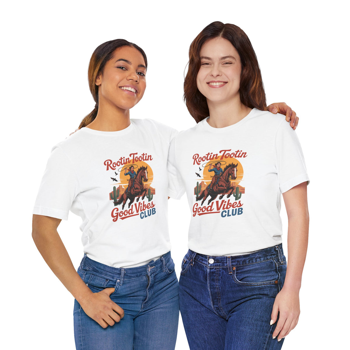 Rootin Tootin Good Vibes Club Tee