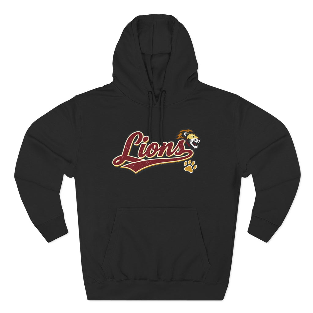 Lions Script Hoodie Unisex