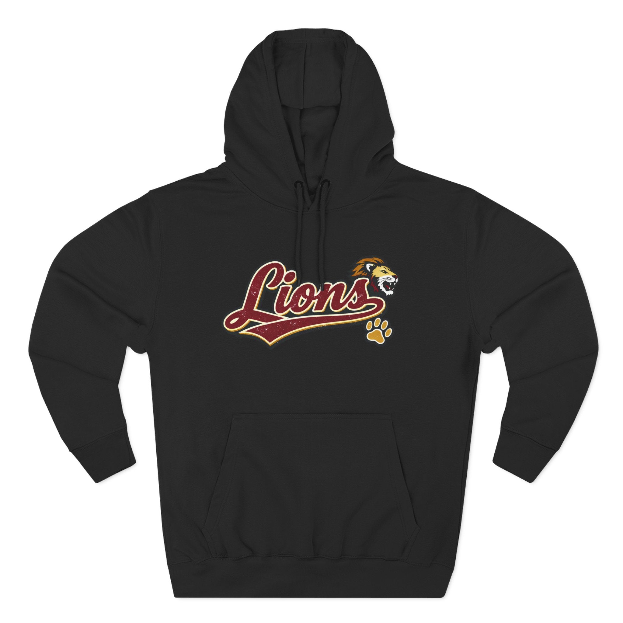 Lions Script Hoodie Unisex