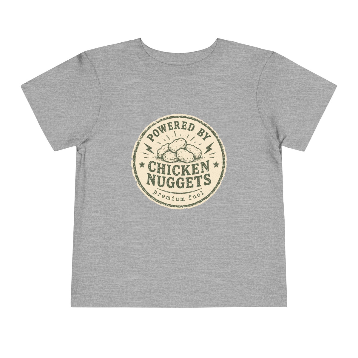 Powered by Chicken Nuggets Toddler Tee