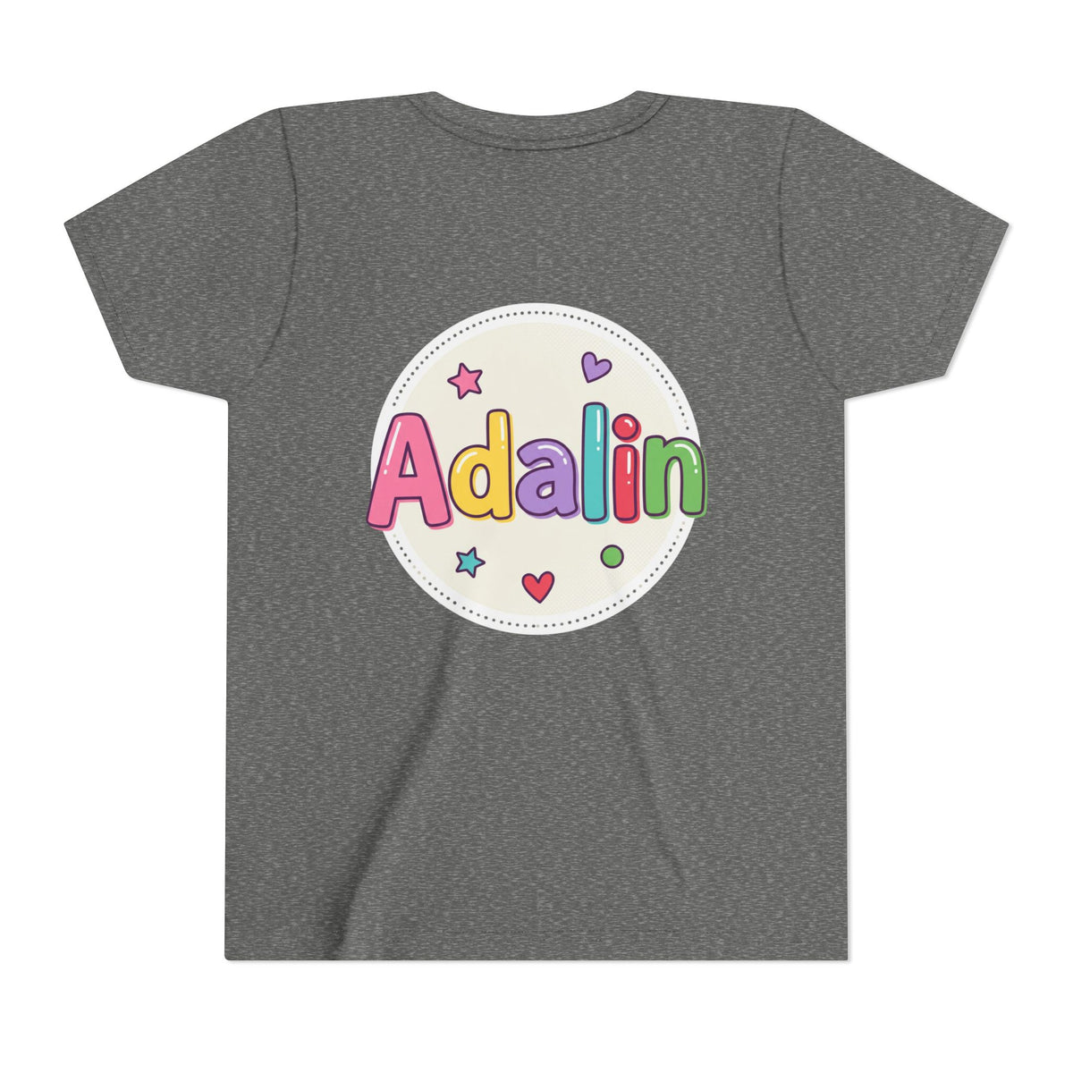 "First Grade" Colorful Back-to-School Shirt (Personalized Name Option)