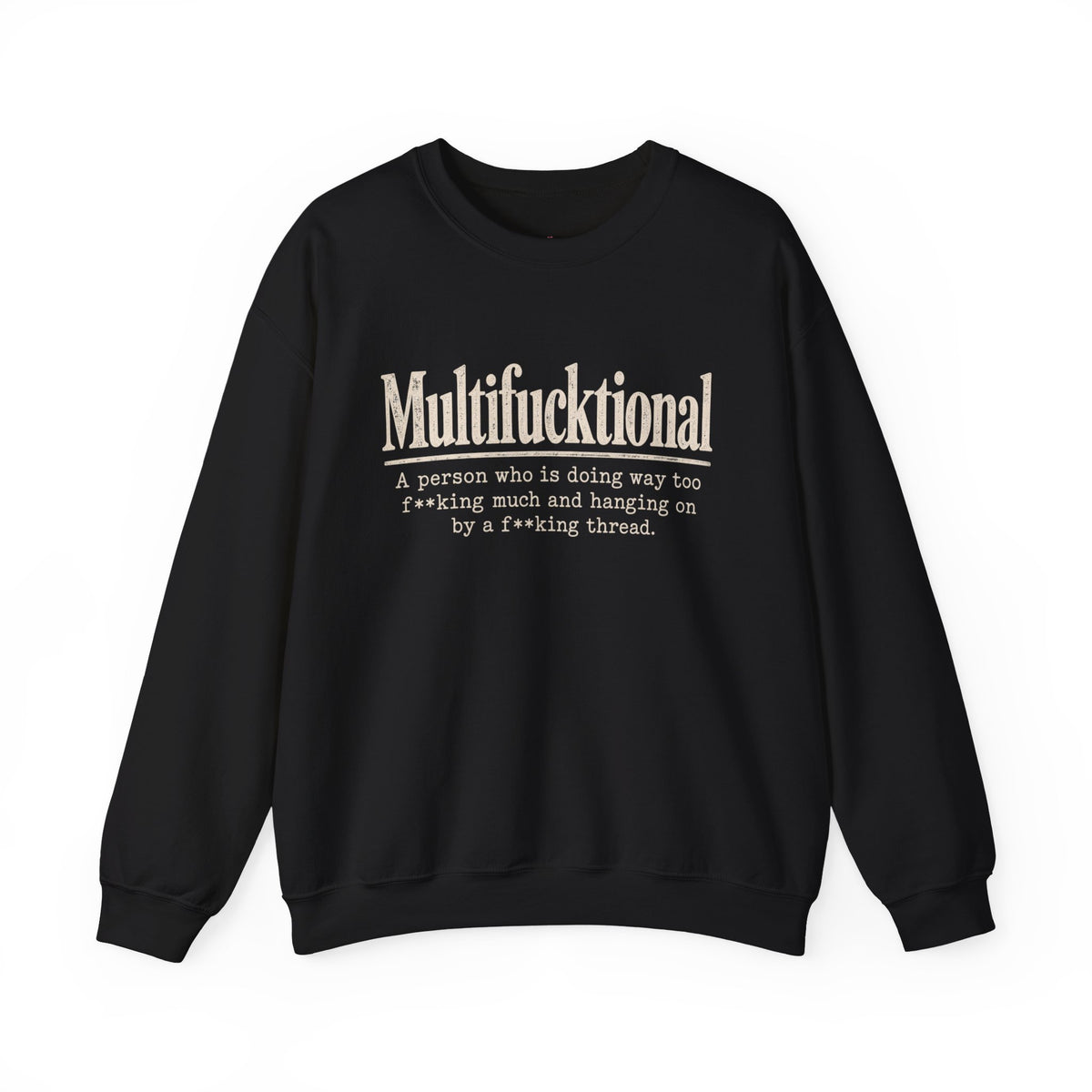 Multifucktional  Crewneck Sweatshirt