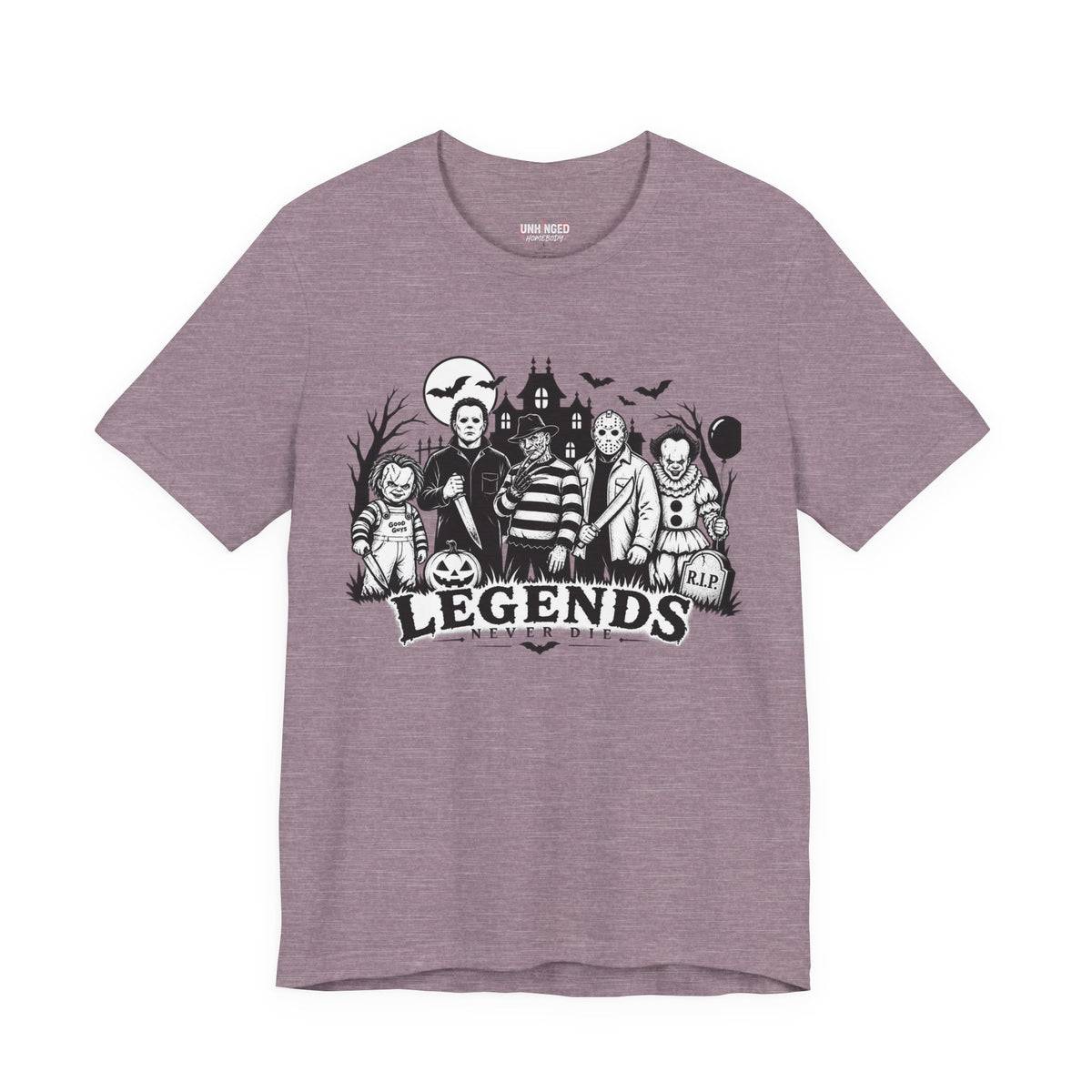 Legends Never Die Halloween Graphic Tee