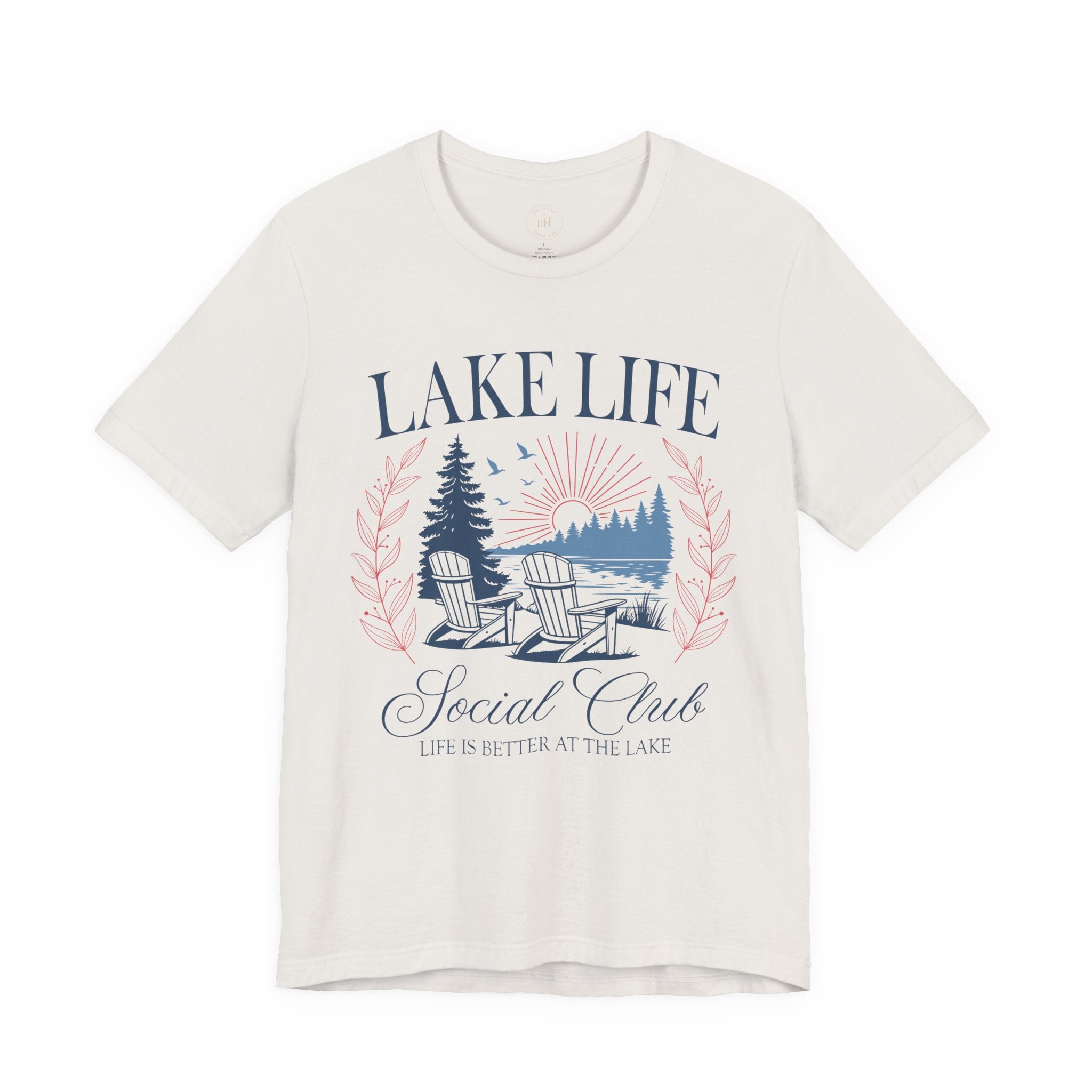 "Lake Life Social Club"  Graphic Tee