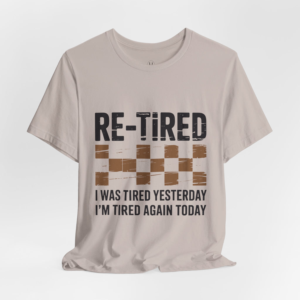 Re-Tired Checkerboard T-Shirt