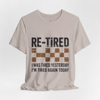 Re-Tired Checkerboard T-Shirt
