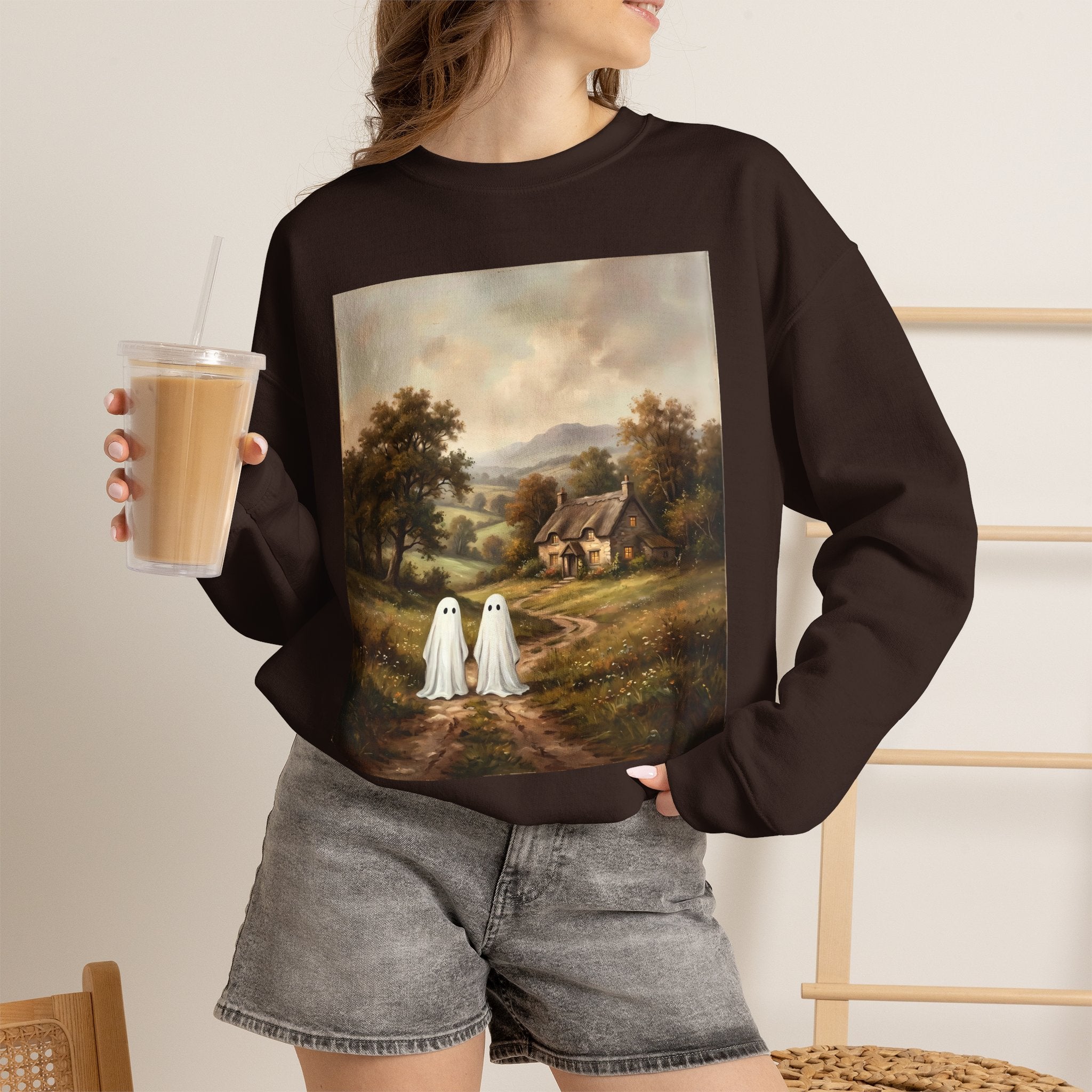 Ghost Friends Crewneck Sweatshirt