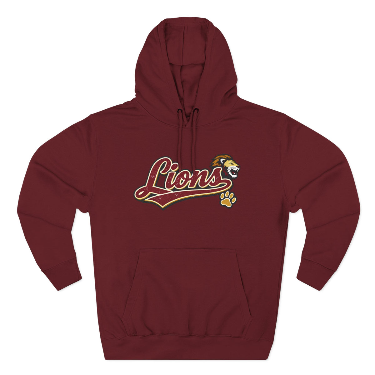 Lions Script Hoodie Unisex