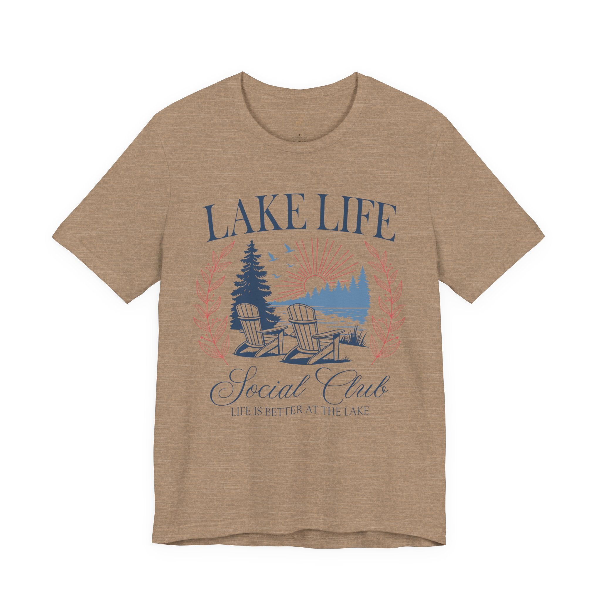 "Lake Life Social Club"  Graphic Tee
