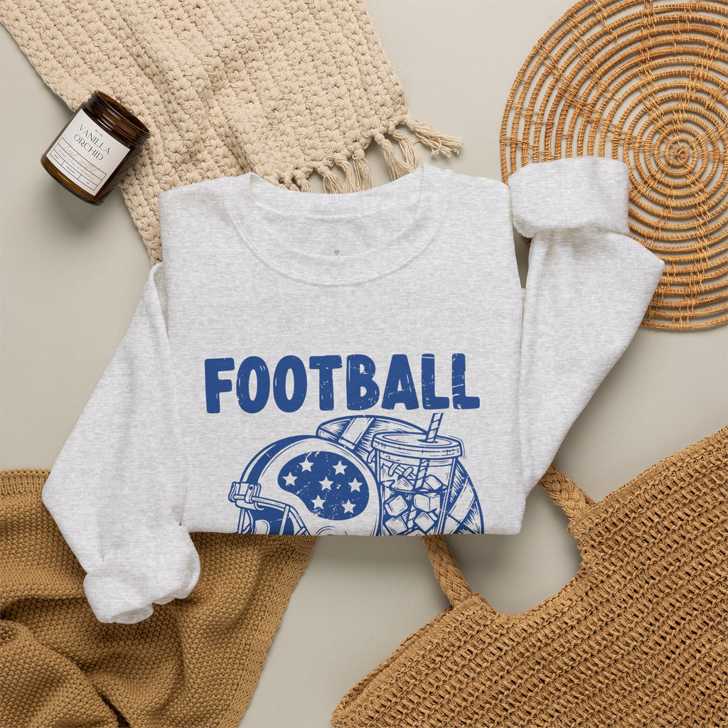 Football Mom's Club Crewneck Sweatshirt