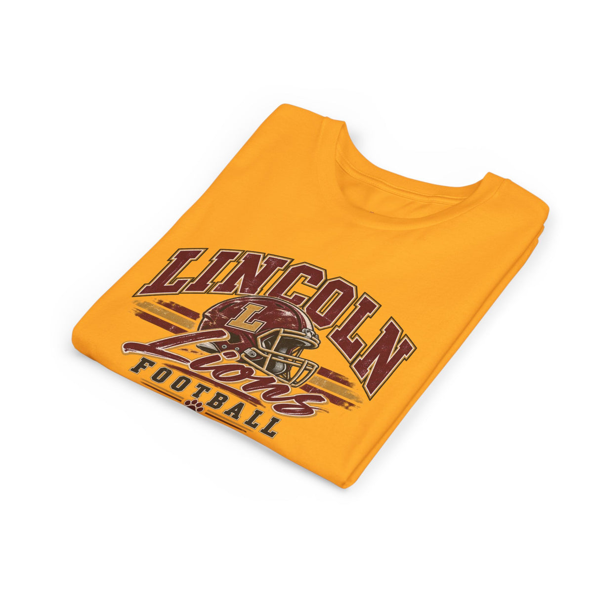 Lincoln Lions Youth Football T-Shirt