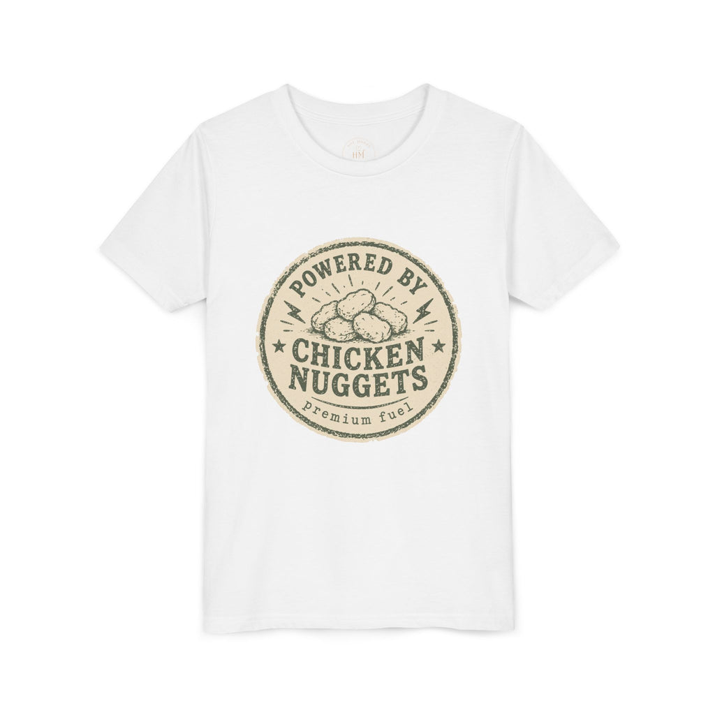 Powered by Chicken Nuggets Youth Graphic T-Shirt