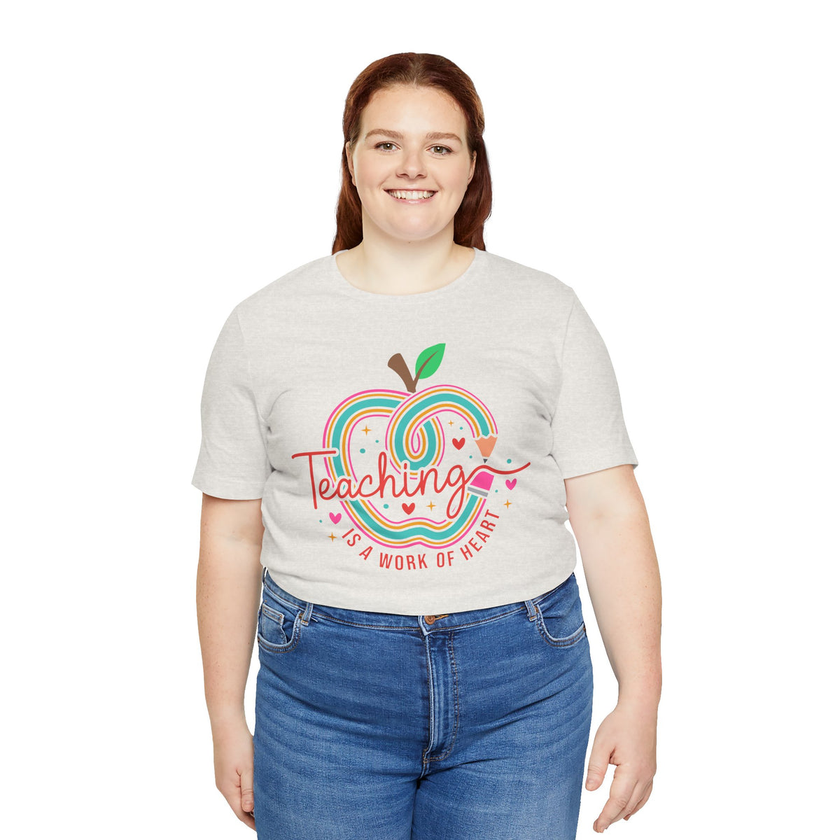 Teaching Is a Work of Heart  T-Shirt