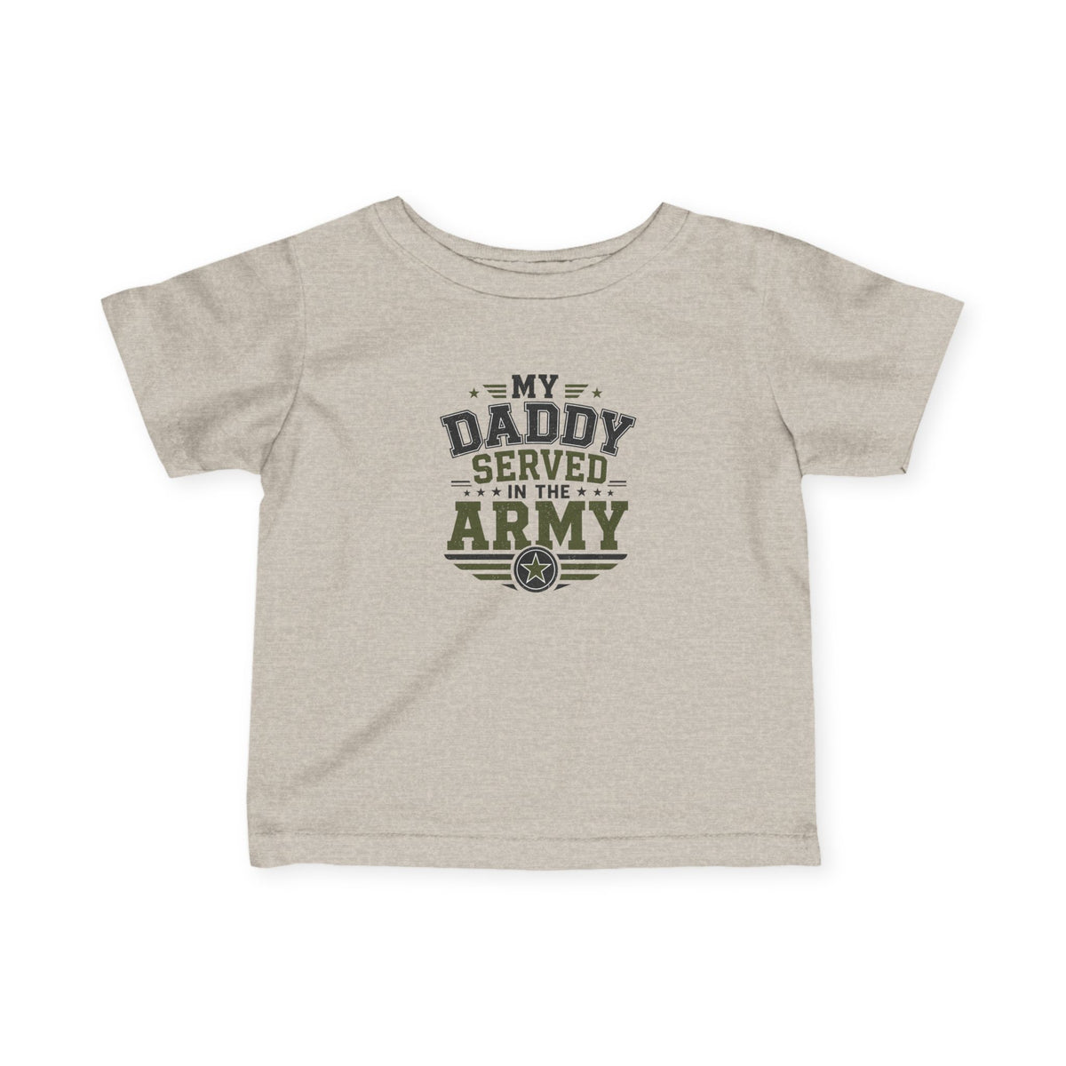 My Daddy Served infant tee