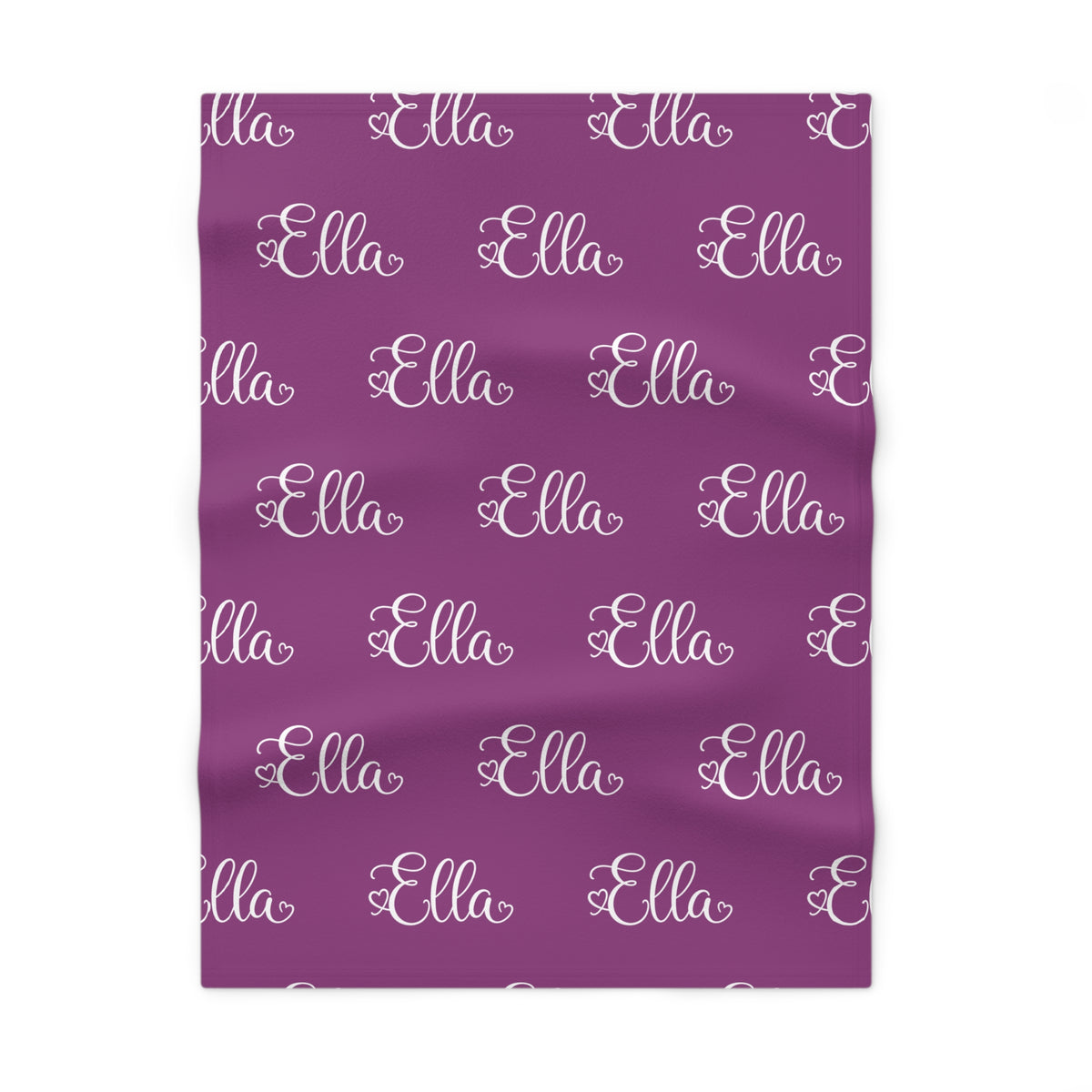 Personalized Baby Blanket  Fleece Throw, Soft Nursery Blanket for Newborns & Baby Shower Gift (any color, any name, any font)