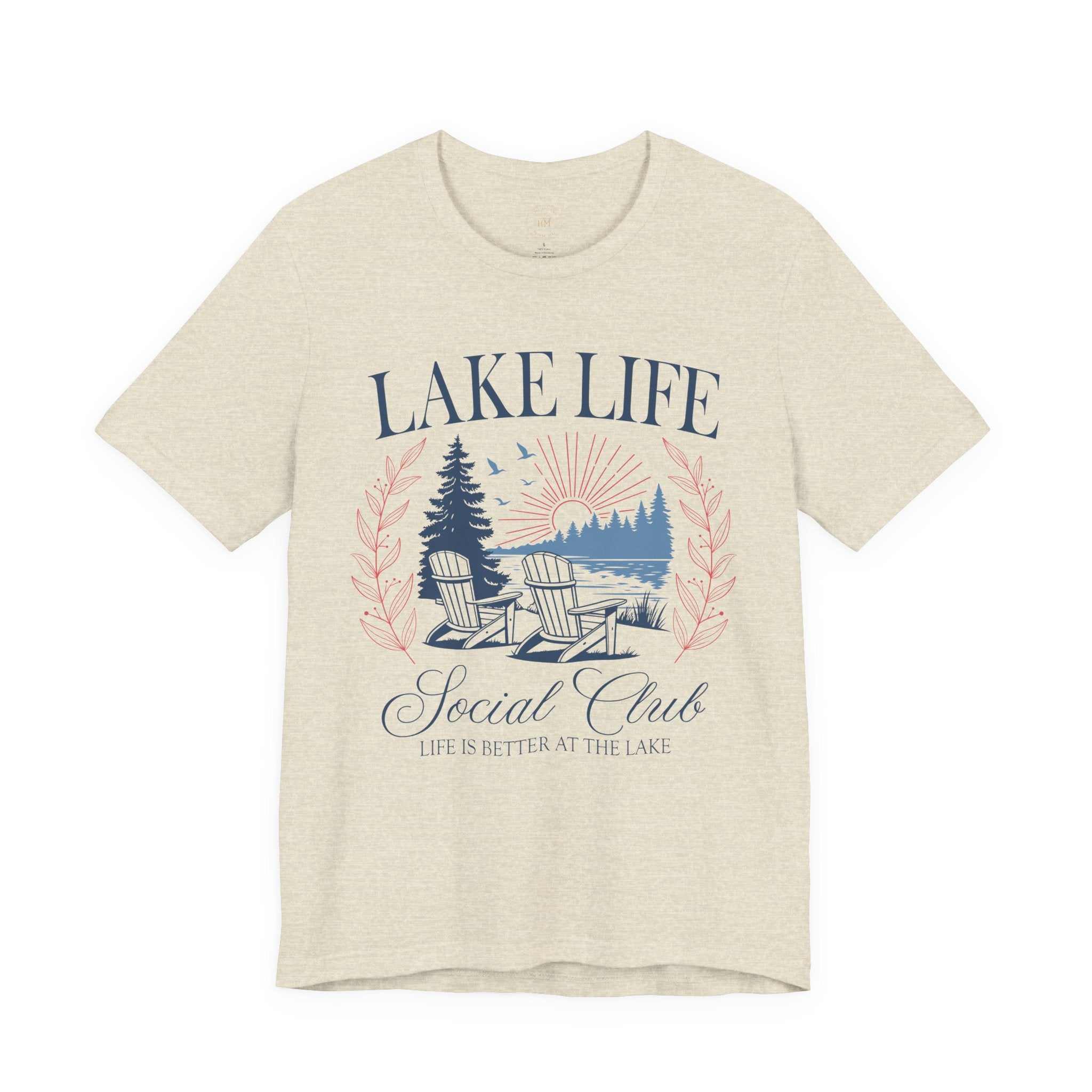 "Lake Life Social Club"  Graphic Tee