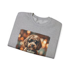 Dog Drinking Coffee Crewneck Sweatshirt  (Custom)