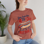 "You Look Like the 4th of July Makes Me Want a Hot Dog Real Bad" graphic tee