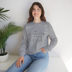 Dachshund Cocktail Crewneck Sweatshirt