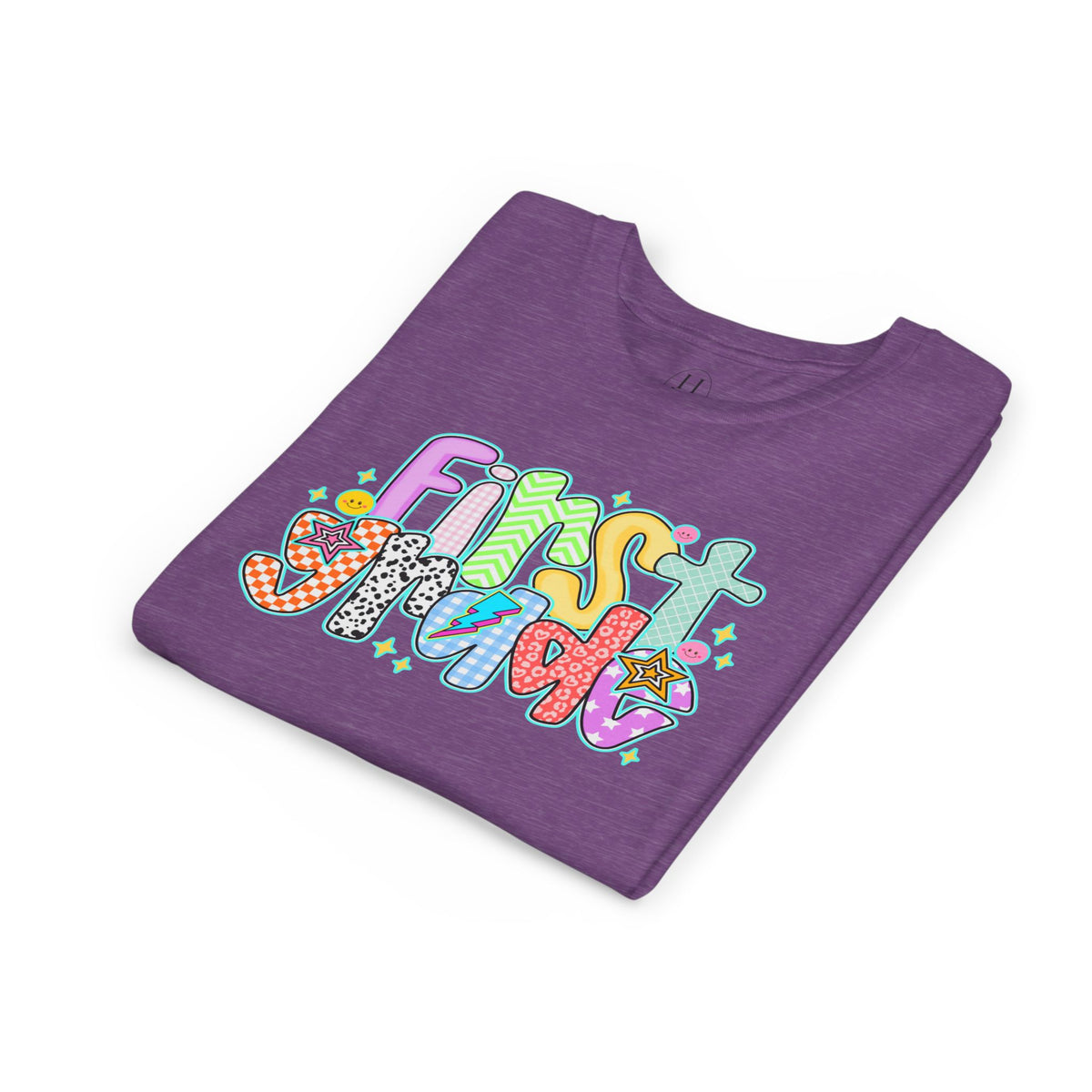 1st grade back to school doodle Youth Graphic Tee