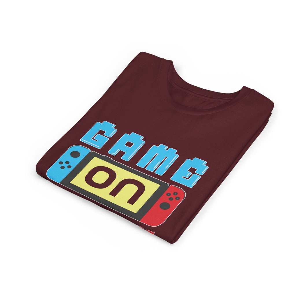 "Game On" Second Grade Gamer Shirt (Custom Name)