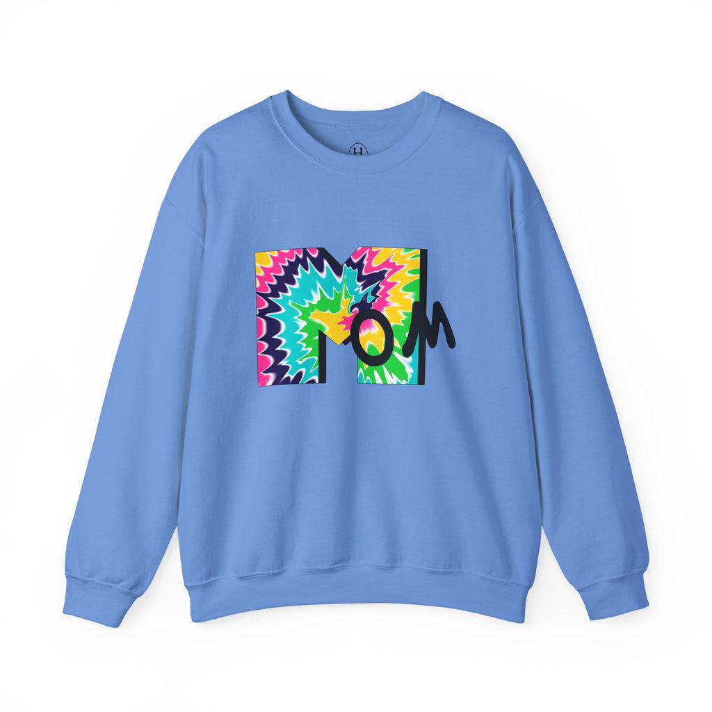 Tie-Dye Mom Crewneck Sweatshirt