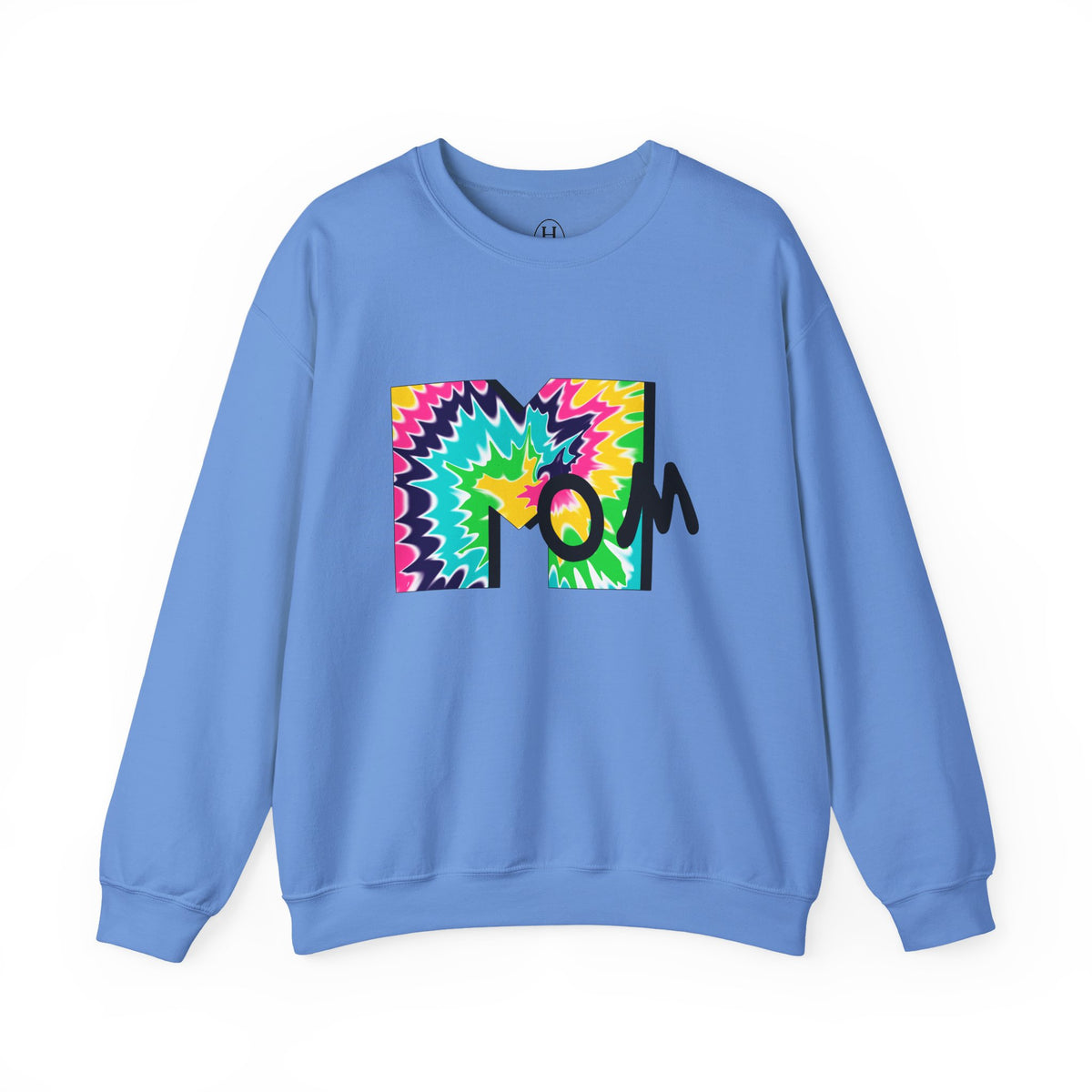 Tie-Dye Mom Crewneck Sweatshirt