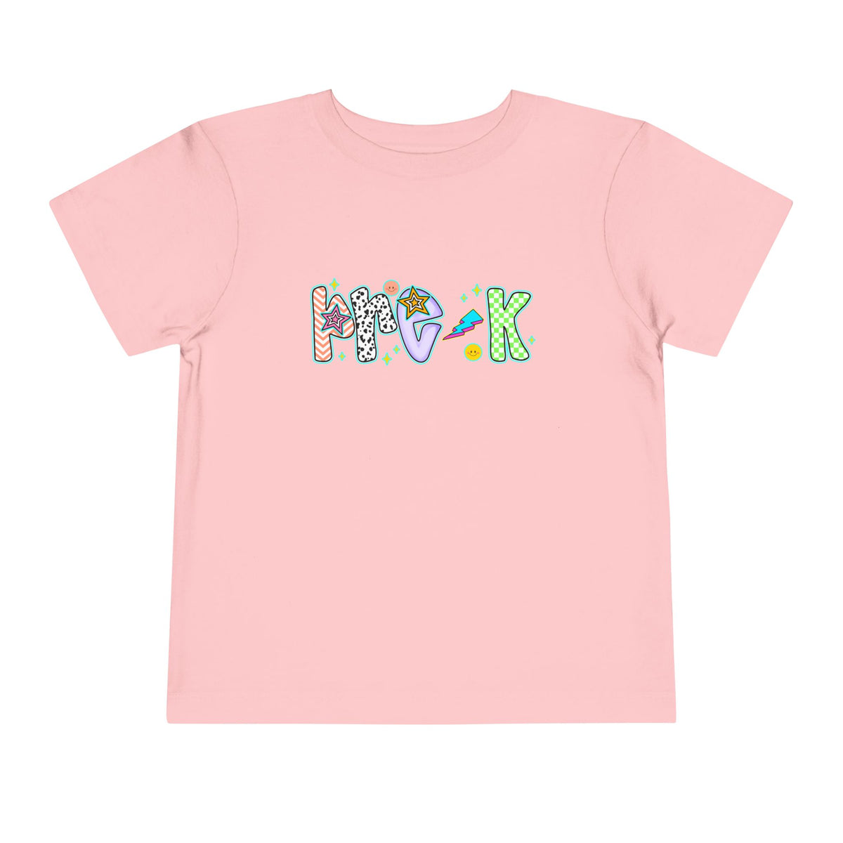 Pre-K back to school doodle script Toddler Graphic Tee