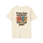 Don't Be Part of the Problem, Spay & Neuter Pets Graphic Tee
