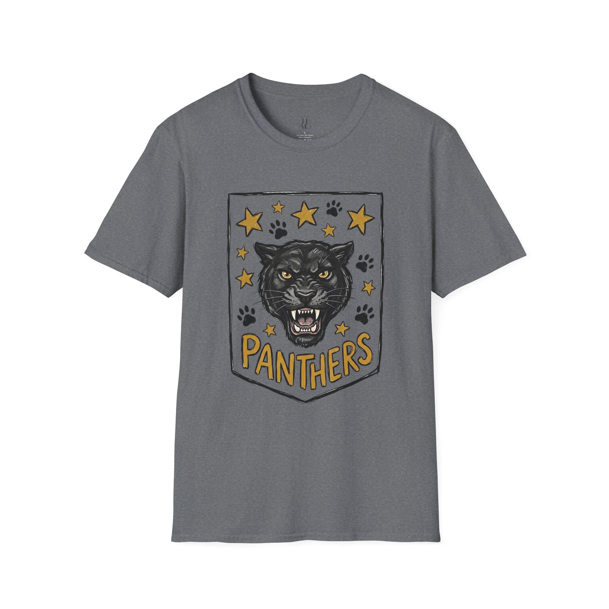 Panthers Vintage Mascot T‑Shirt