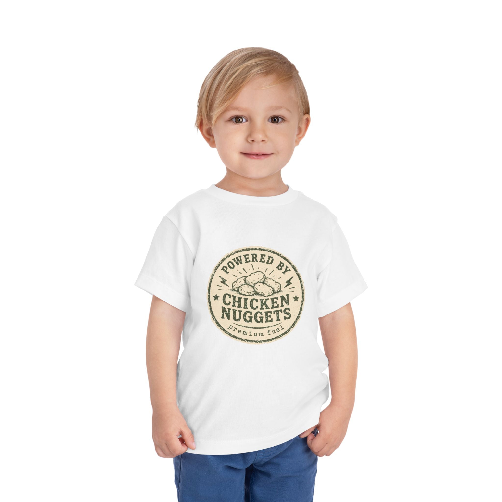 Powered by Chicken Nuggets Toddler Tee