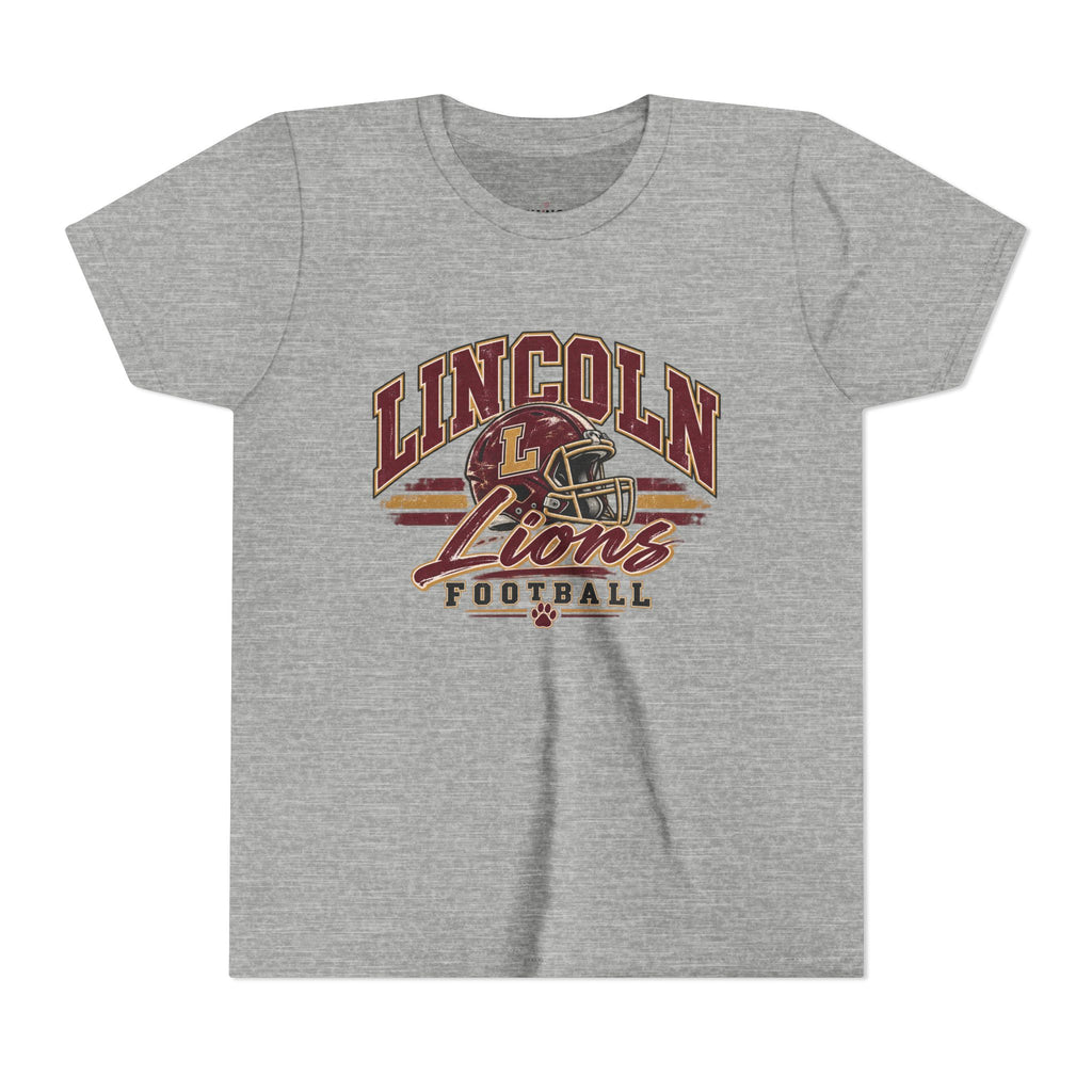 Lincoln Lions Youth Football T-Shirt