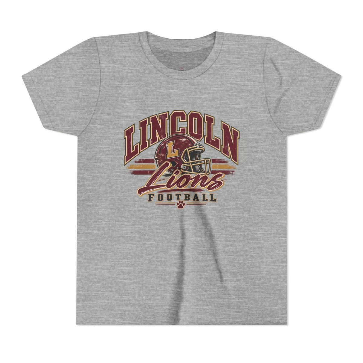 Lincoln Lions Youth Football T-Shirt