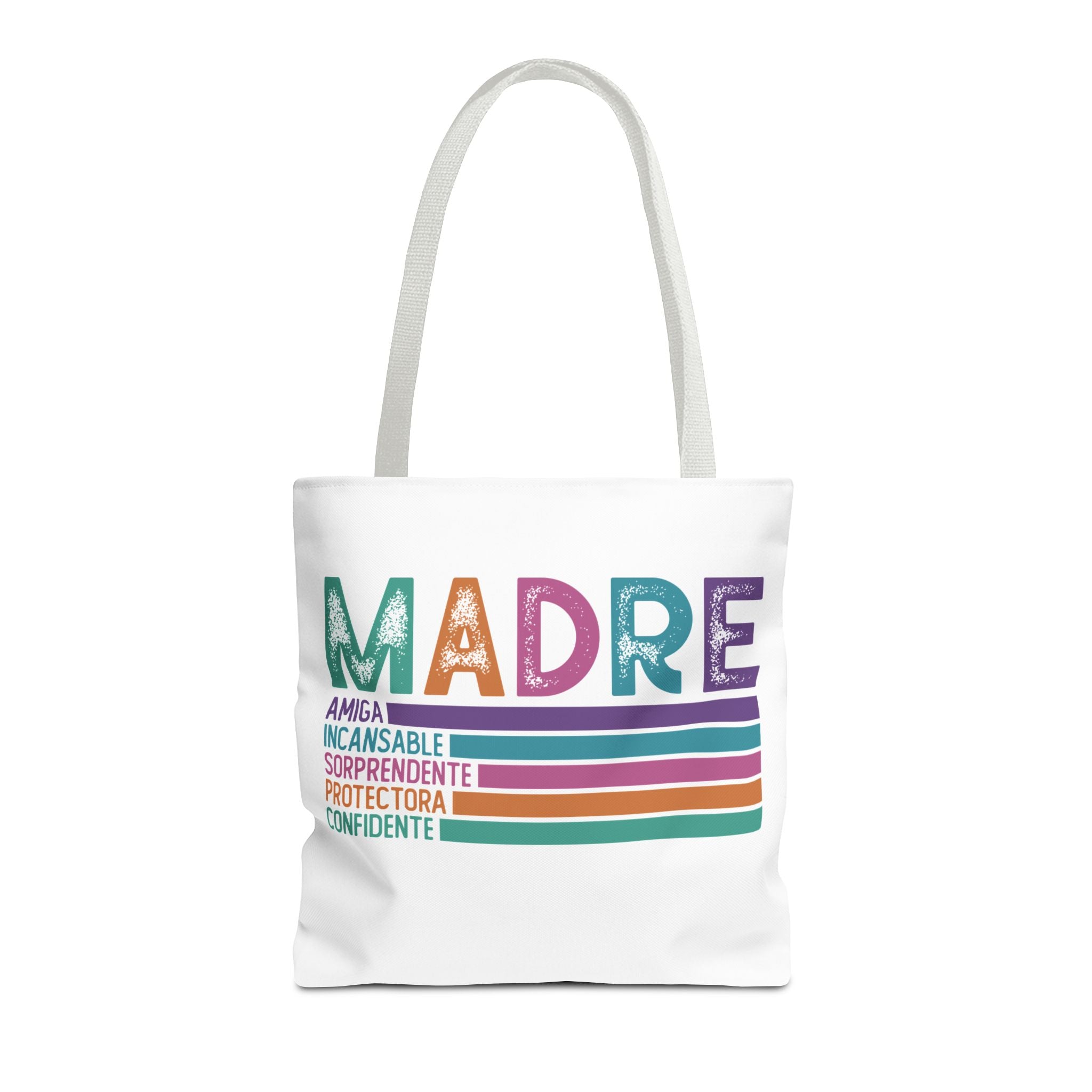 MADRE Colorful Stripes Spanish Mother Appreciation Gift
