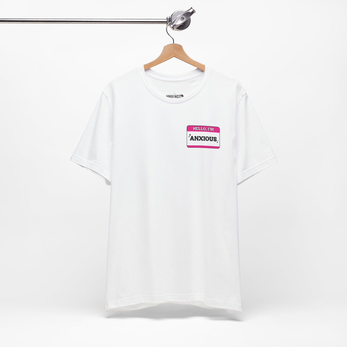 'Hello I'm Anxious' Graphic T‑Shirt